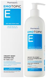 Pharmaceris E-Emotopic krémový sprchový gel pro každodenní použití