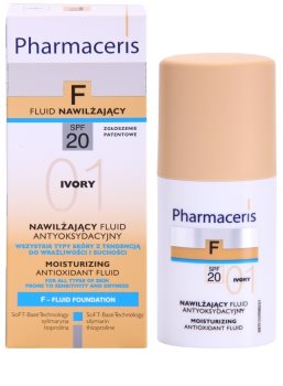 Pharmaceris F-Fluid Foundation зволожуючий тональний крем SPF 20