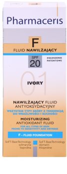 Pharmaceris F-Fluid Foundation зволожуючий тональний крем SPF 20