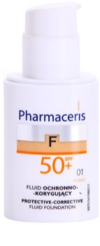 Pharmaceris F-Fluid Foundation захисний тональний крем SPF 50+