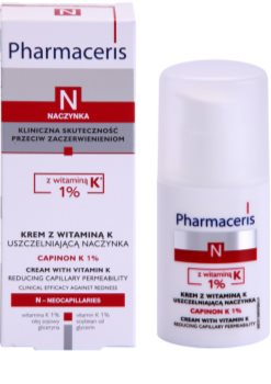 Pharmaceris N-Neocapillaries Capinion K 1% posilující krém na popraskané žilky pro urychlení regenerace