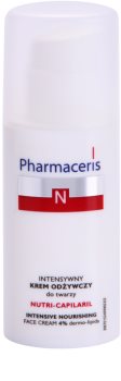 Pharmaceris N-Neocapillaries Nutri-Capilaril hranilna pomirjajoča krema za občutljivo kožo, nagnjeno k rdečici z karitejevim maslom