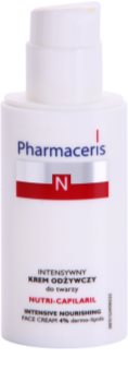 Pharmaceris N-Neocapillaries Nutri-Capilaril výživný zklidňující krém pro citlivou pleť se sklonem ke zčervenání s bambuckým máslem