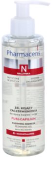 Pharmaceris N-Neocapillaries Puri-Capilium upokojujúci čistiaci gél pre citlivú pleť so začervenaním