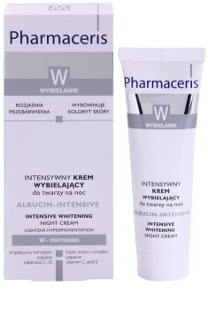 Pharmaceris W-Whitening Albucin-Intesive intensywny krem na noc na przebarwienia