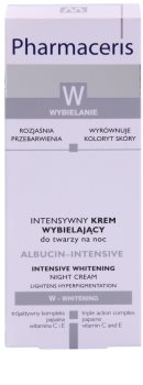 Pharmaceris W-Whitening Albucin-Intesive intensywny krem na noc na przebarwienia