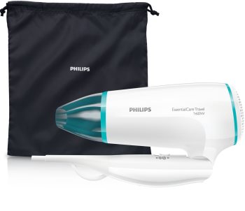 Philips Essential Care BHD006/00 potovalni sušilec za lase z etuijem