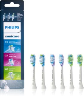Philips Sonicare Premium HX9076/07 náhradní hlavice pro zubní kartáček 6 ks