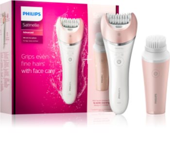 Philips Satinelle Wet & Dry BRP545/00 Epilator with Cleansing Brush