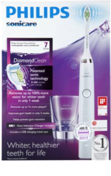 Philips Sonicare DiamondClean HX9332/04 brosse à dents électrique sonique avec verre de charge