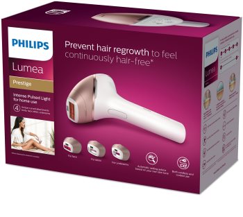Philips World Prestige epilator IPL pentru corp, față, zona inghinală și axile