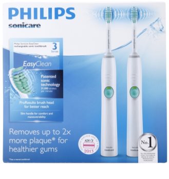 Philips Sonicare EasyClean HX6511/35 soniczna szczoteczka elektryczna, 2 korpusy