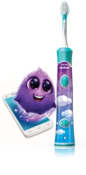 Philips Sonicare For Kids HX6322/04 escova de dentes elétrica sónica conectado com bluetooth para crianças