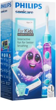 Philips Sonicare For Kids HX6322/04 escova de dentes elétrica sónica conectado com bluetooth para crianças