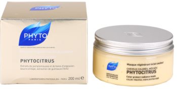 Phyto Phytocitrus maschera illuminante per capelli tinti