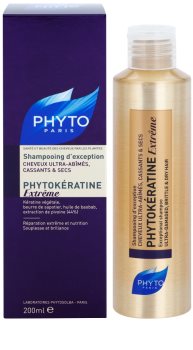 Phyto Phytokératine Extrême champô reparador para cabelos muito danificado e quebradiços