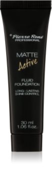 Pierre René Matte Active fond de teint liquide longue tenue