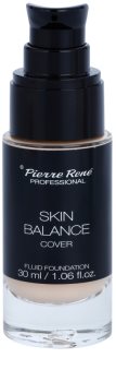 Pierre René Face Skin Balance voděodolný fluidní make-up pro dlouhotrvající efekt