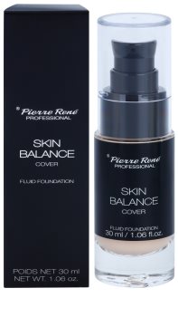 Pierre René Face Skin Balance voděodolný fluidní make-up pro dlouhotrvající efekt