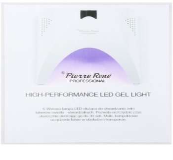 Pierre René Nails High-Performance LED lampa pro úpravu gelových nehtů 6 W