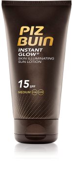 Piz Buin Instant Glow verhelderende zonnebrandcrème SPF 15