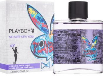 Playboy No Sleep New York after shave pentru barbati 100 ml