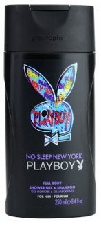 Playboy No Sleep New York Duschgel für Herren 250 ml