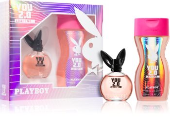 playboy you 2.0 for her woda perfumowana 40 ml   zestaw 