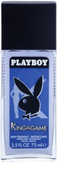 Playboy King Of The Game deodorant s rozprašovačom pre mužov 75 ml