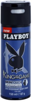 Playboy King Of The Game dezodorant w sprayu dla mężczyzn 150 ml