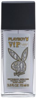 Playboy VIP Platinum Edition deodorant s rozprašovačem pro muže 75 ml