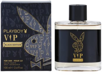 Playboy VIP Black Edition Eau de Toilette para homens 100 ml