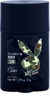 Playboy Play it Wild Deodorant Stick for Men 51 g