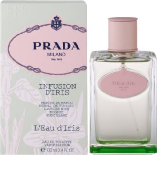 Prada Les Infusions Infusion d'Iris L'Eau d'Iris eau de toilette pour femme 100 ml edition limitée