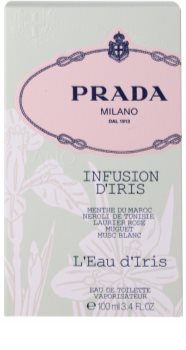 Prada Les Infusions Infusion d'Iris L'Eau d'Iris eau de toilette pour femme 100 ml edition limitée