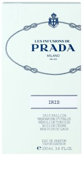 Prada Les Infusions Infusion Iris eau de parfum pour femme 100 ml