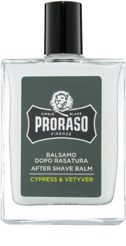 Proraso Cypress & Vetyver bálsamo hidratante after shave textura enriquecida