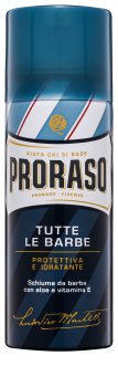 Proraso Blue pena za britje z vlažilnim učinkom