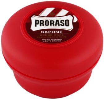 Proraso Red mýdlo na holení pro tvrdé vousy