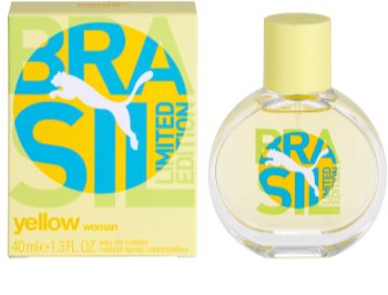 Puma Yellow Brasil Edition (2014) Eau de Toilette Damen 40 ml