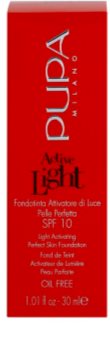 Pupa Active lehký make-up SPF 10