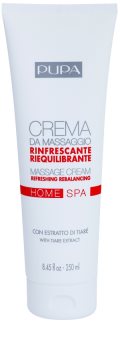 Pupa Home SPA Refreshing крем для масажу