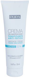 Pupa Home SPA Tonin Anti-Fatigue masszázs krém fáradtság ellen