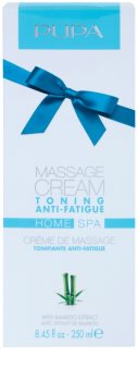 Pupa Home SPA Tonin Anti-Fatigue masszázs krém fáradtság ellen