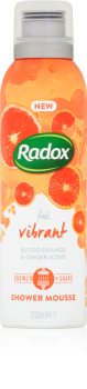 Radox Feel Vibrant negovalna pena za prhanje