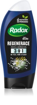 Radox Men Fresh gel de duche e champô 2 em 1 para homens