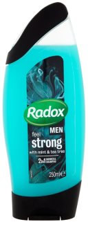 Radox Men Feel Strong gel za prhanje in šampon 2v1