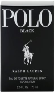 Ralph Lauren Polo Black toaletní voda pro muže 75 ml
