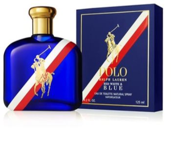 Ralph Lauren Polo Red White & Blue eau de toilette pentru barbati 75 ml