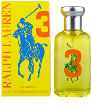 Ralph Lauren The Big Pony 3 Yellow eau de toilette nőknek 50 ml